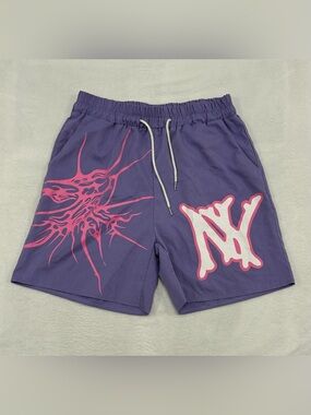 EUC ROMWE Men’s Large Purple Basketball Style Shorts